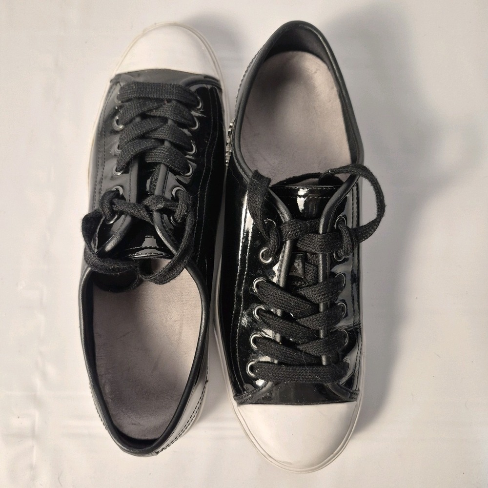 COLE HAAN Air Laurie Lace Up Black Patent Women 8B